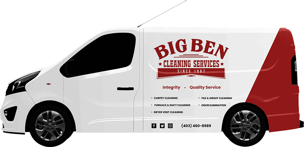 Big Ben Cleaning Services van
