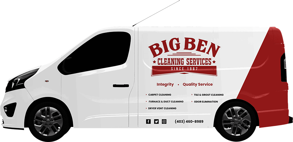 Big Ben Cleaning Services van